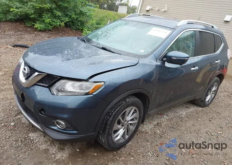 2014 Nissan Rogue Sl from USA, damaged, VIN 5N1AT2MV3EC780400